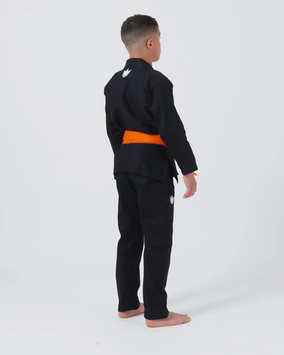 Kingz Kore V2 Youth BJJ Gi – Svart inkl. hvitt belte