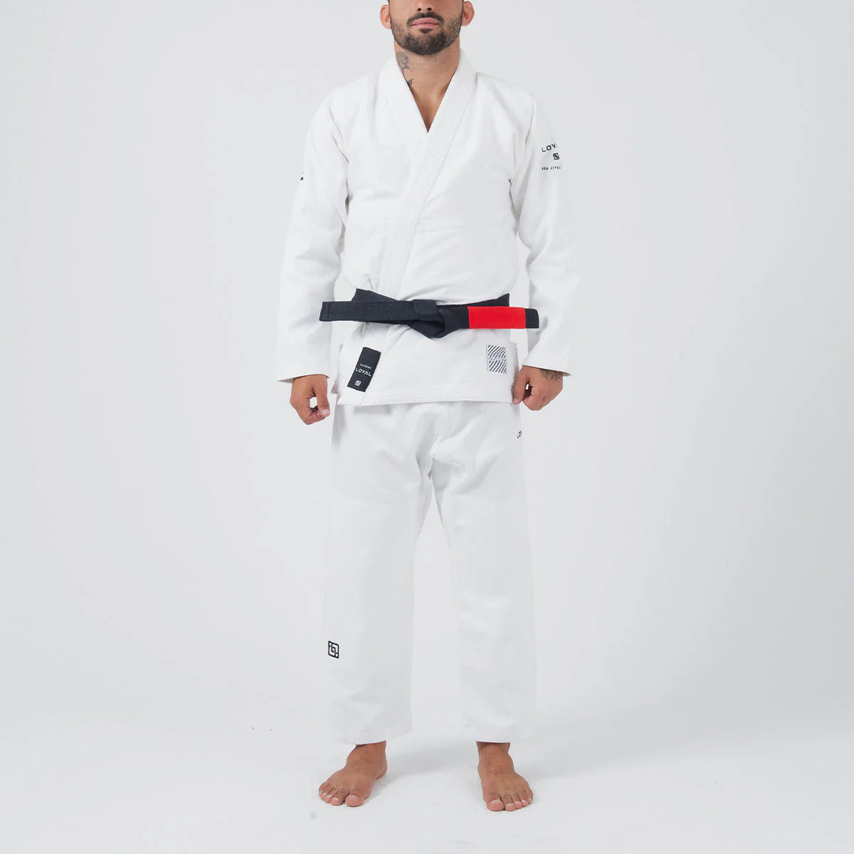 Loyal Supreme BJJ Gi - Hvit inkl. hvitt belte