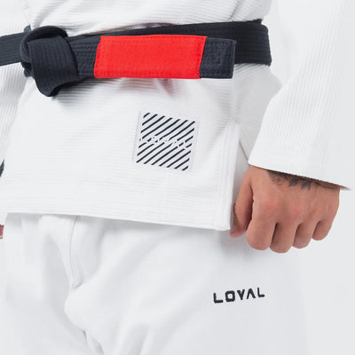 Loyal Supreme BJJ Gi - Hvit inkl. hvitt belte