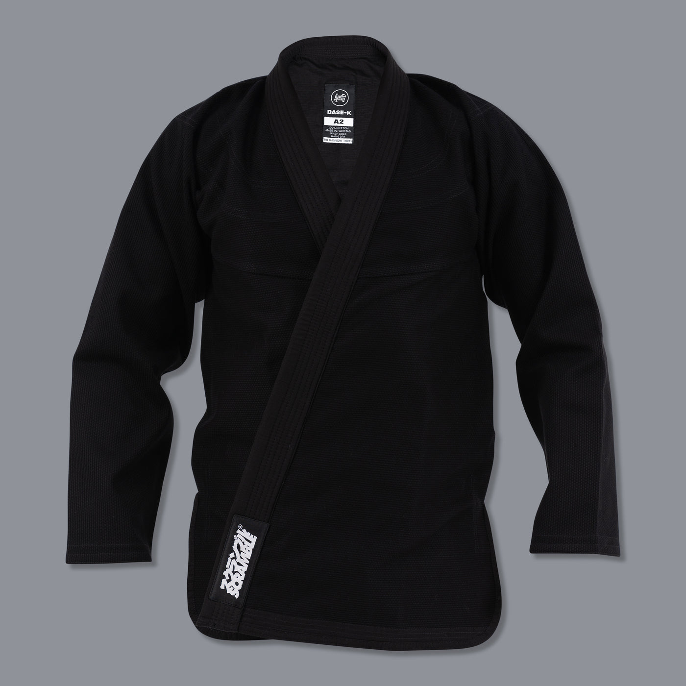Scramble Base-K BJJ Gi - Svart
