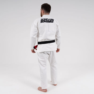 Scramble Base-K BJJ Gi - Hvit