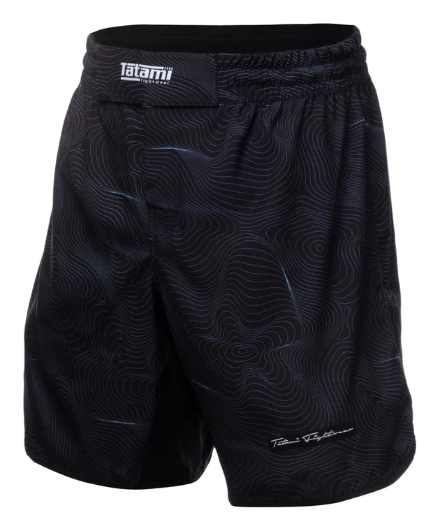 Tatami Elite Grappling Shorts - Svart/Blå