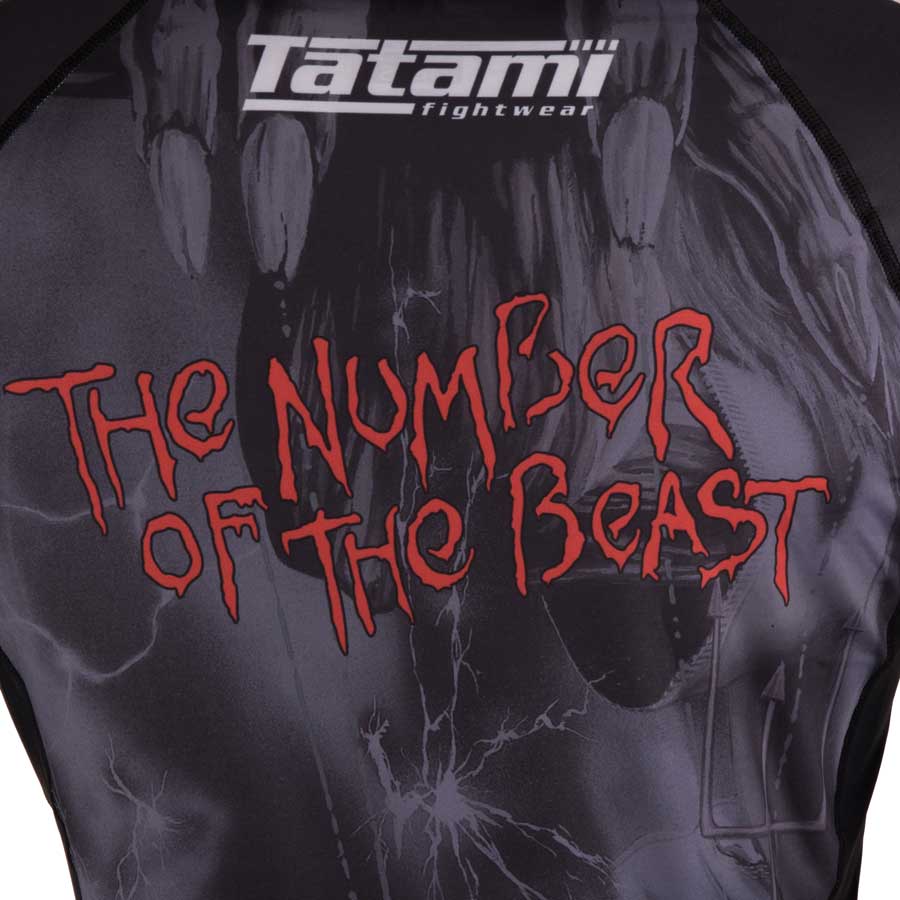 Tatami x Iron Maiden Number of the Beast Rashguard