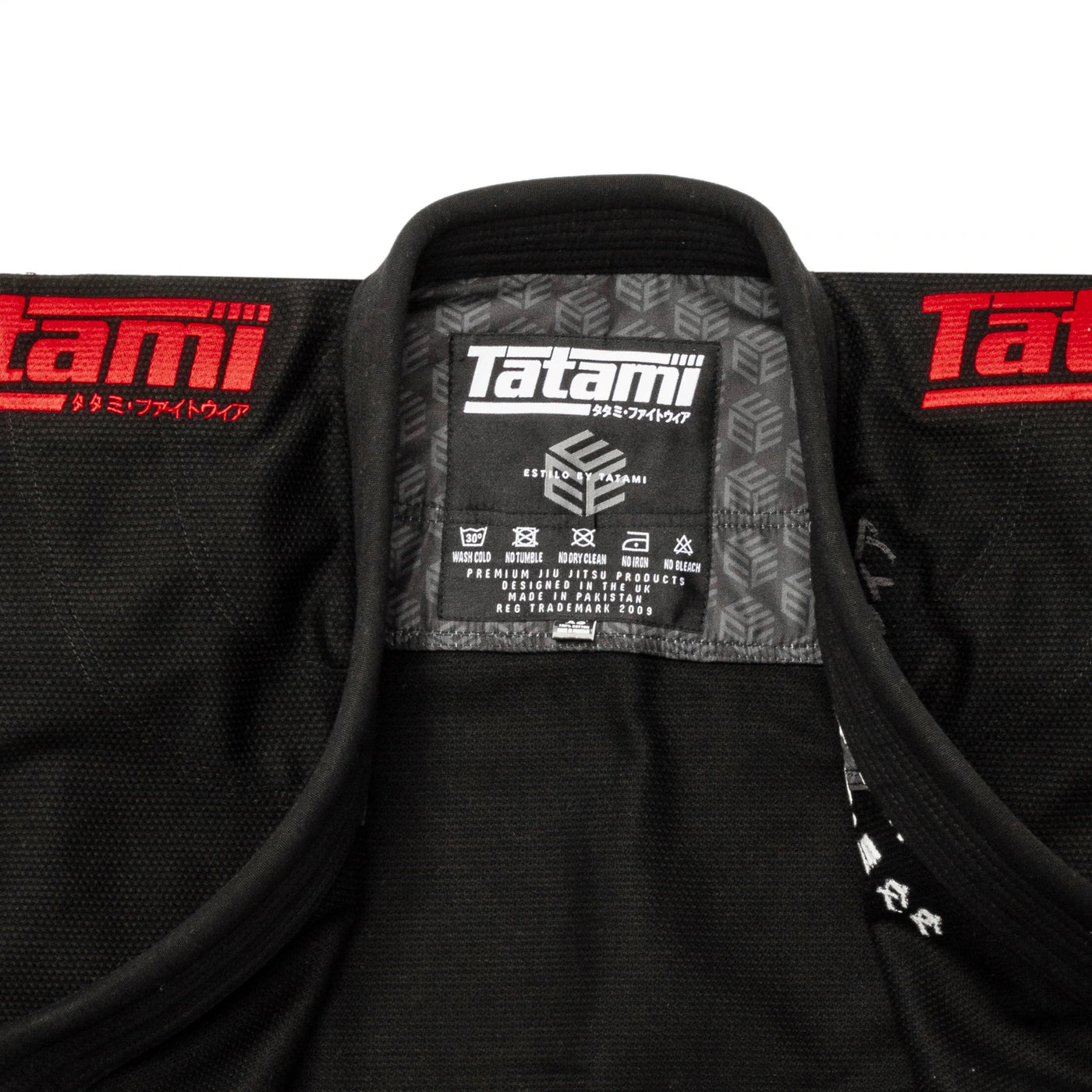 Tatami Estilo Black Label Gi – Svart - clinch.no